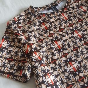 Forever 21 Tribal Print Top